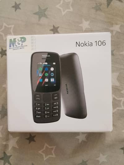 Nokia 106 with box and charger