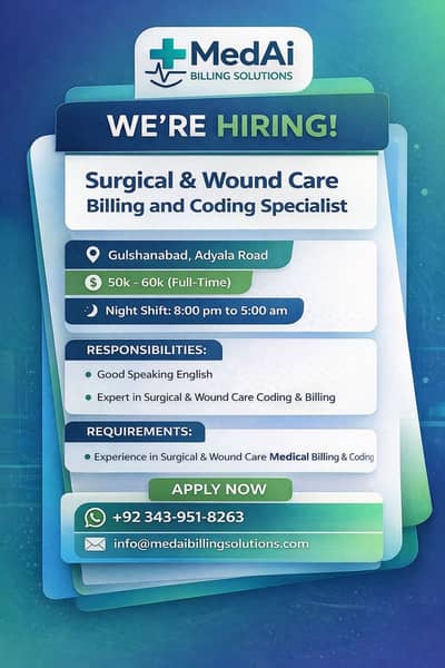 Surgical & Wound Care Billing Specialist
