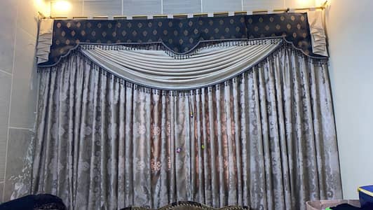new curtains for sell colour golden and black