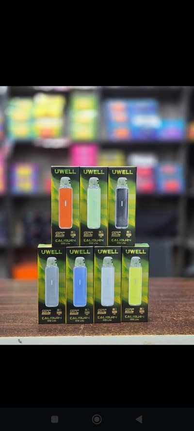 CALIBURN G5 LITE /SE and all vapes available flavours available