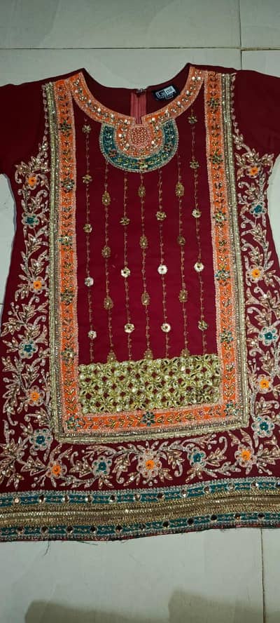 party wear 3 piece dress