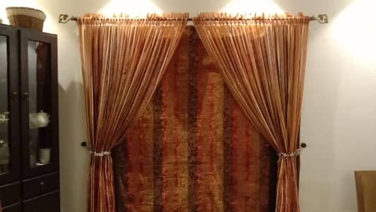 used blinds 7 ft 4 in by 7 ft 5 inch