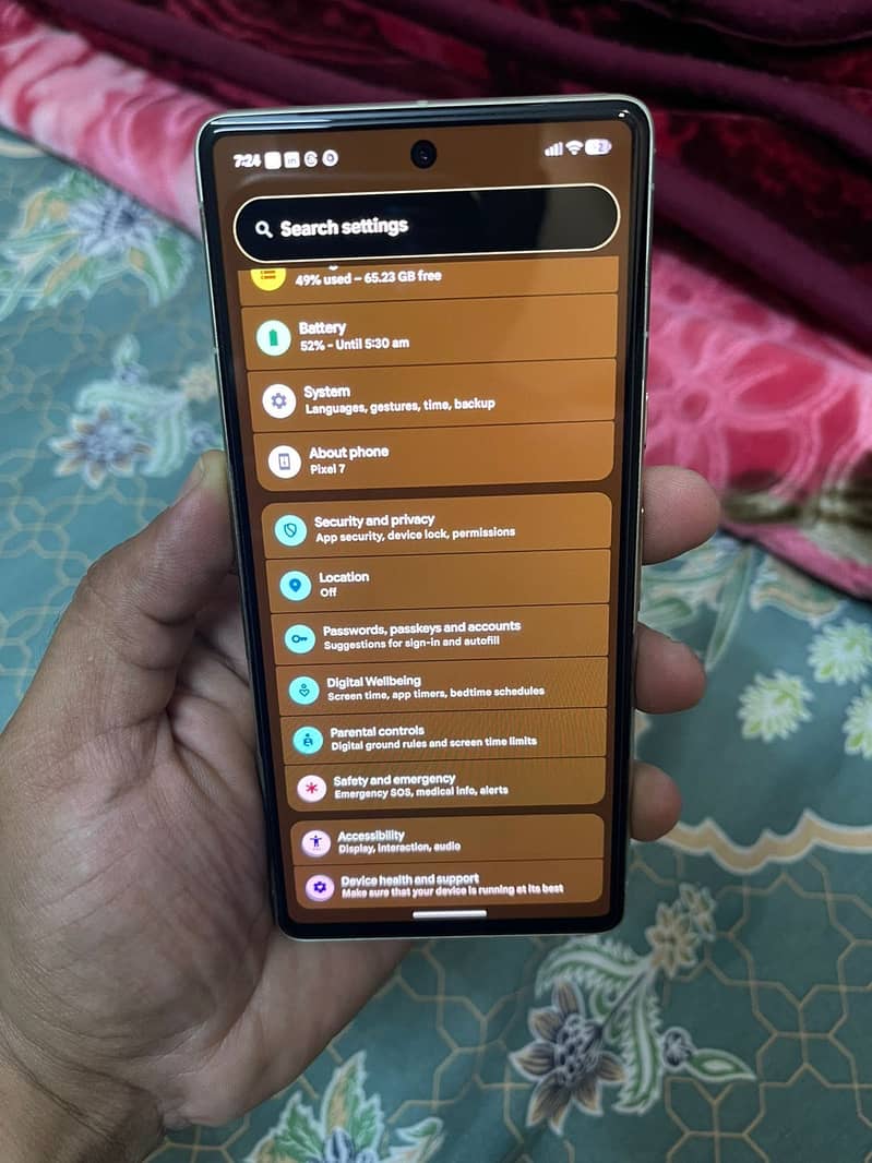 Google pixel 7 pta 6