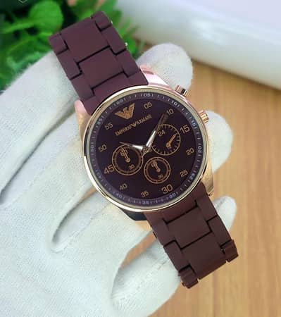 man's watch multiply color straps free delivery