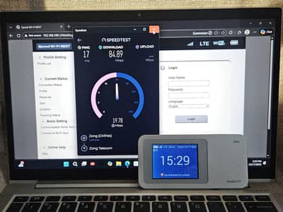 All sim working 4G LTE wifi internet device Better thn|zongljazz|ufone