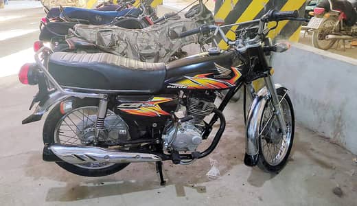 Honda CG 125 All Punjab Number