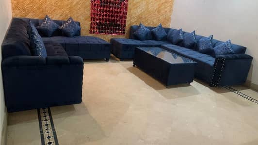 corner sofa set 12 seater with center table
