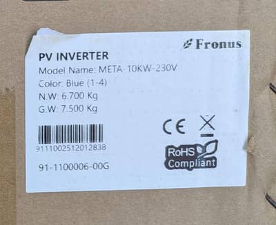 frounes 10 k. v inverter