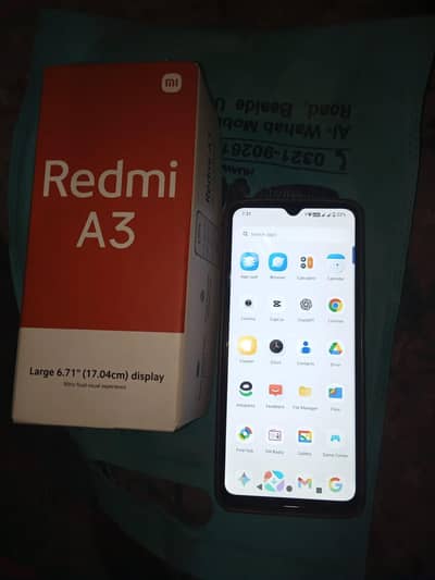 Redmi Ax3 4GB Ram 64Gb ROM