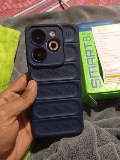 Infinix smart8pro. with box. chargr. 4gb. 128gb. call. whatsap. 03021071232