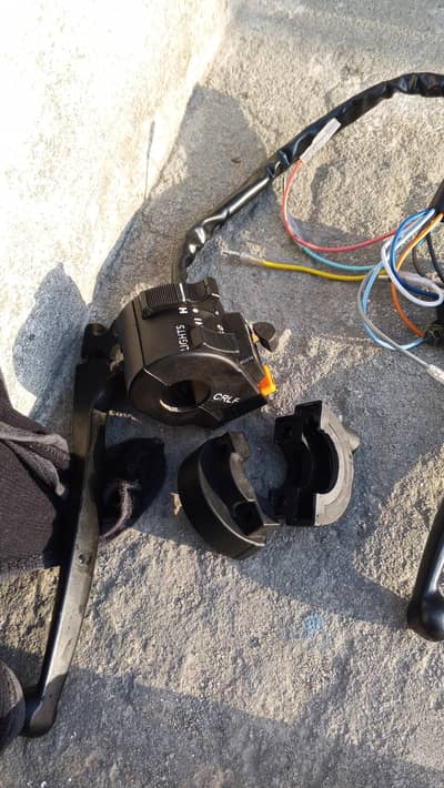 Honda 125 euro grip esmbly ND clutch ND brake cable