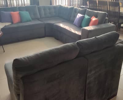 8 seater sofa