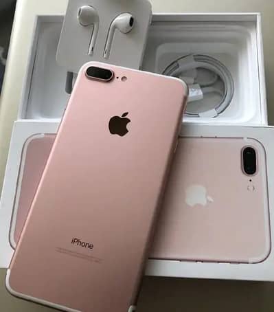 iPhone 7 plus 128gb with box my WhatsApp number 0347/72/98/721