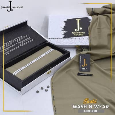  j. Junaid jumshed– Boski Wash n Wear Collection 