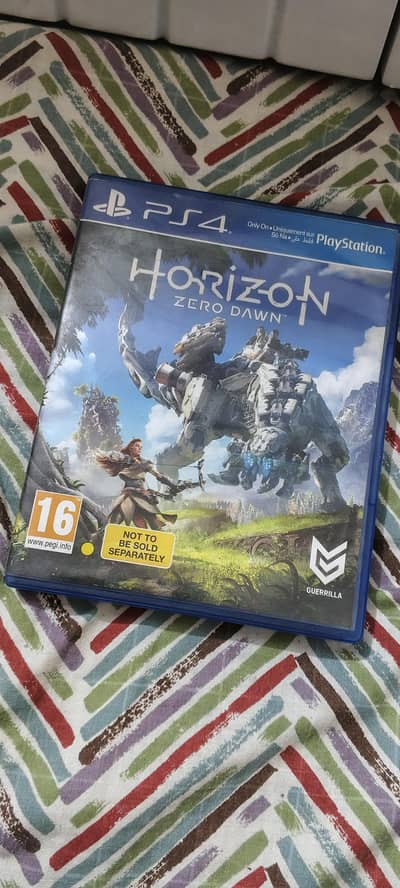 PS4 GAMES HORIZON ZERO DAWN DVD