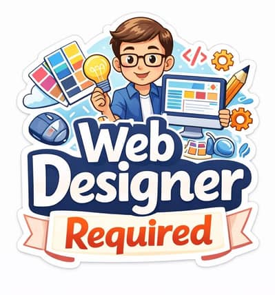 web site designer required