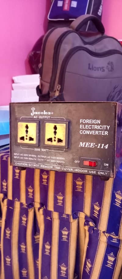 Stabilizer 220 To 110 and 110 To 220