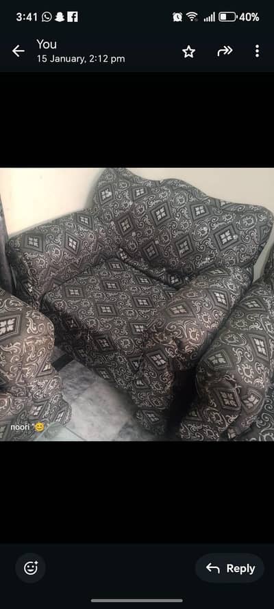6 seater sofa set condition 9/10