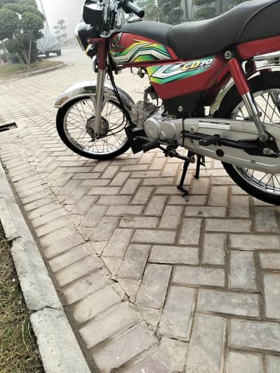 HONDA CD 70 2023 Applied for Lahore thokar 03457490859