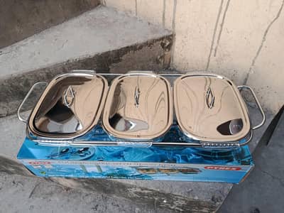 bofay dishes with burner and stand