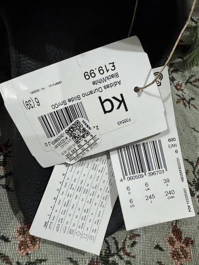 New Adidas chappal / sandals bought from London