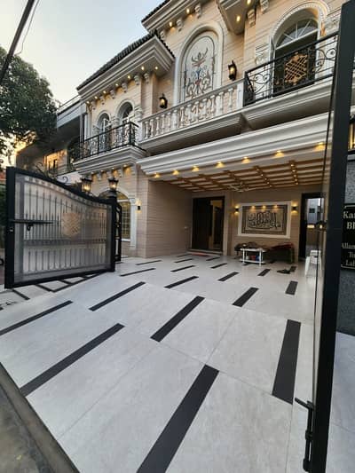 10 Marla Brand New House Ultra Spanish Style Double Storey Luxury Stylish House Available For Sale In Allama Iqbal Town Lahore By Fast Property Services With Original Pics