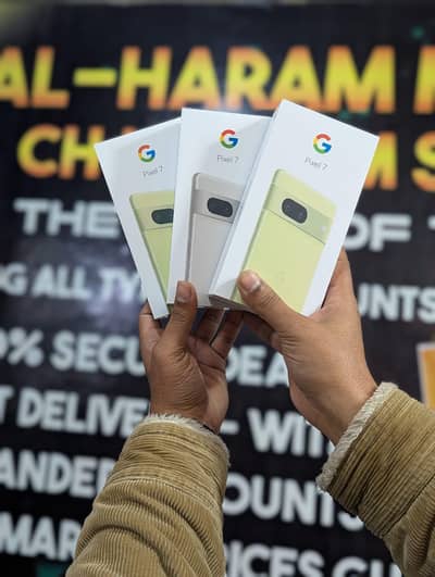 Google pixel 7 official PTA box pack