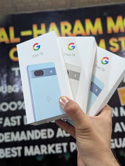 Google pixel 7A official PTA box pack