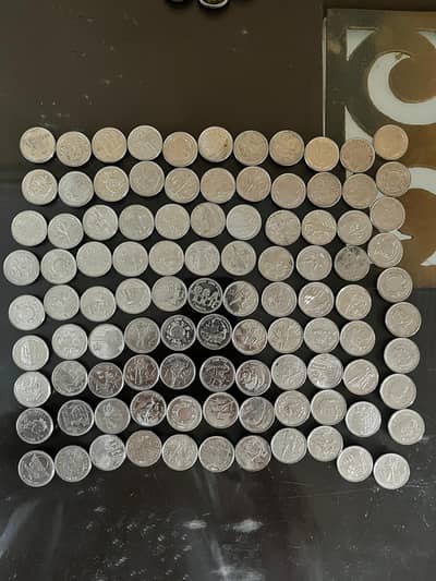CANADIAN Design and Indian coins each 50 rupees for sell