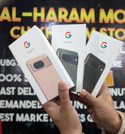 Google pixel 8 official pta box pack