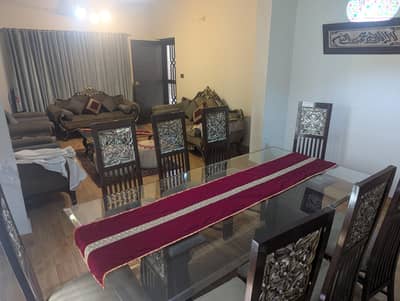 Pure sheesham Chinoti 8 chairs dining table