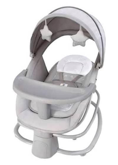 Mastela 4 in 1 deluxe multi functional baby bassinet swing