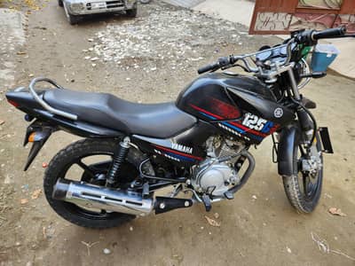 Yanaha ybr 125 g 2023 islamabad number