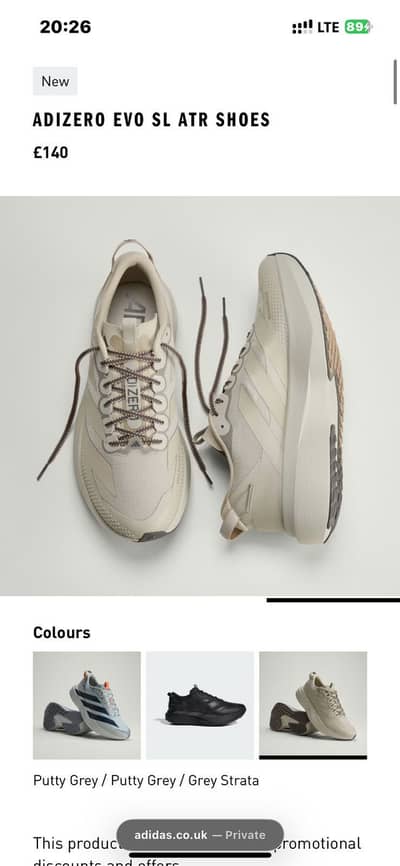 Adidas Adizero EVO SL ATR