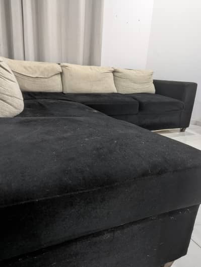 5 seater L shaped sofa