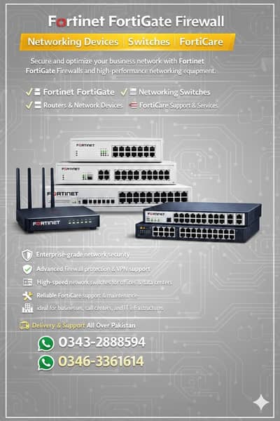 Fortinet FortiGate Firewall | Networking | Switches | FortiCare