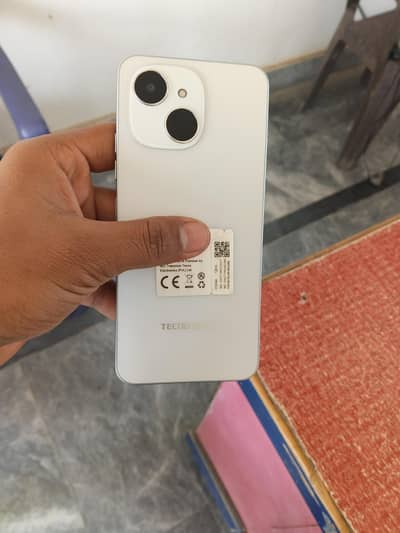 techno spark 40c with box charger 10 by 10 condition