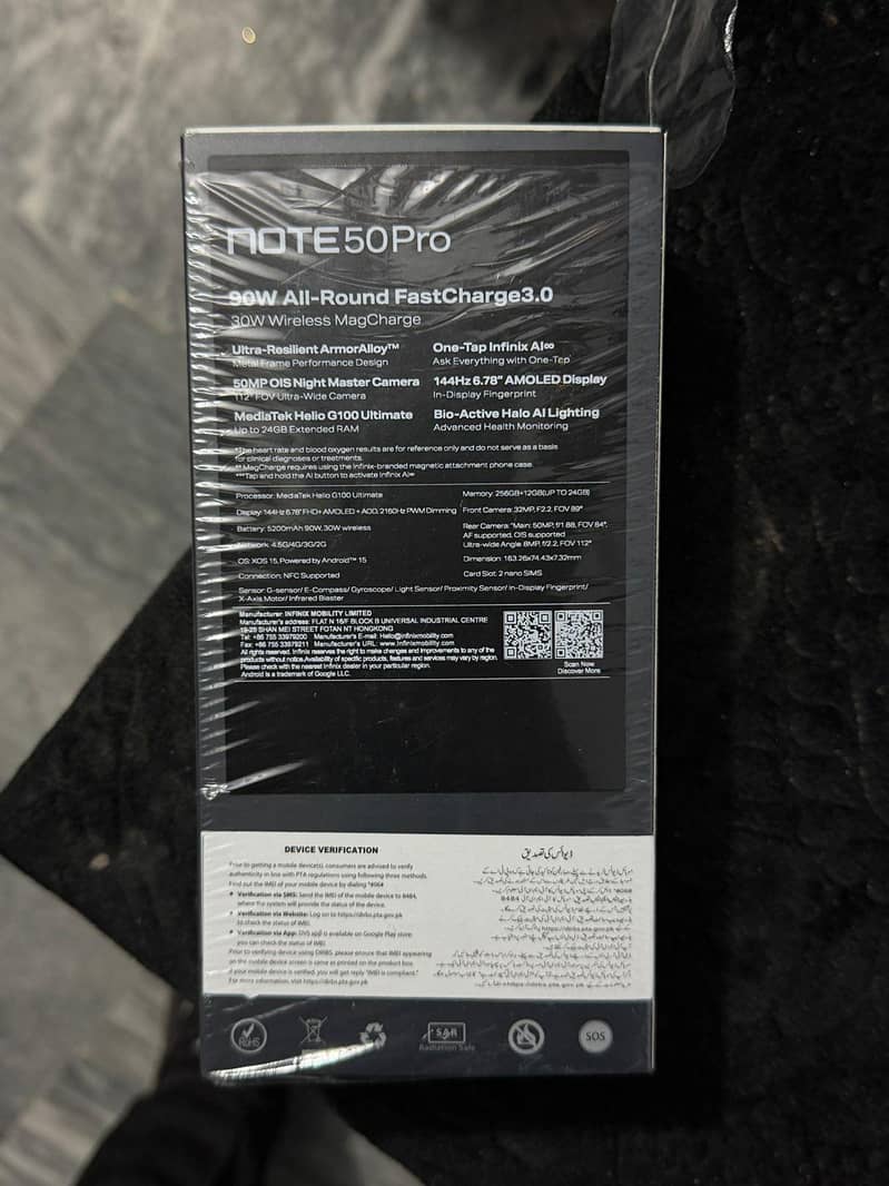 Infinx Note 50 Pro 1