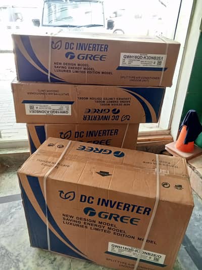 GREE SPLIT NEW AC MADE IN THAILAND T3 COMPRESSOR DC INVERTER IMPORTED
