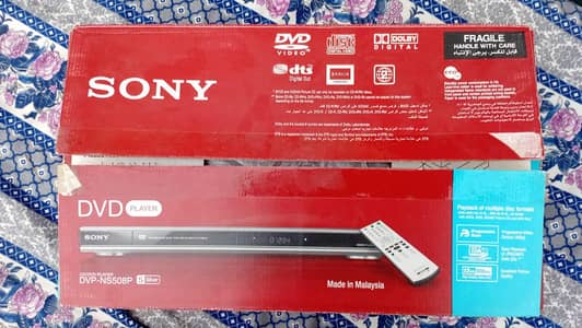 SONY DVD PLAYER DVP-NS508P SILVER
