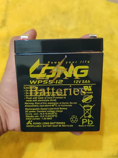 12v 5ah bike dry battery APC cd 70 125 110