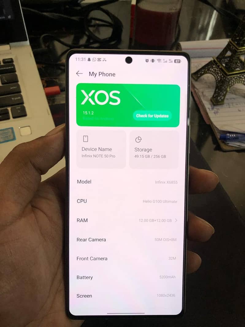 Infinx Note 50 Pro 5