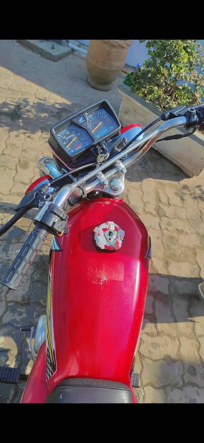 Honda CG125 Punjab number