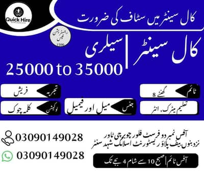 Lahore job's available 03090149028