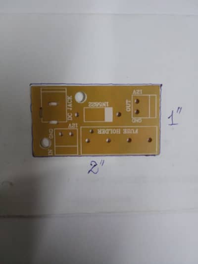 DC protection with fuse supply in put and out put. (0336-2056691]