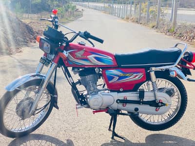 Honda 125 2022 Islamabad Registered