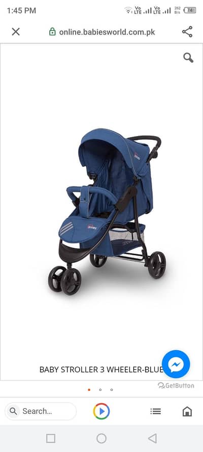 tinnies brand baby stroller
