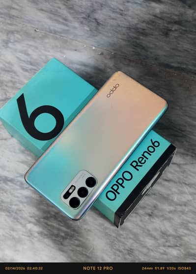 oppo Reno 6 8GB+8GB 128GB
