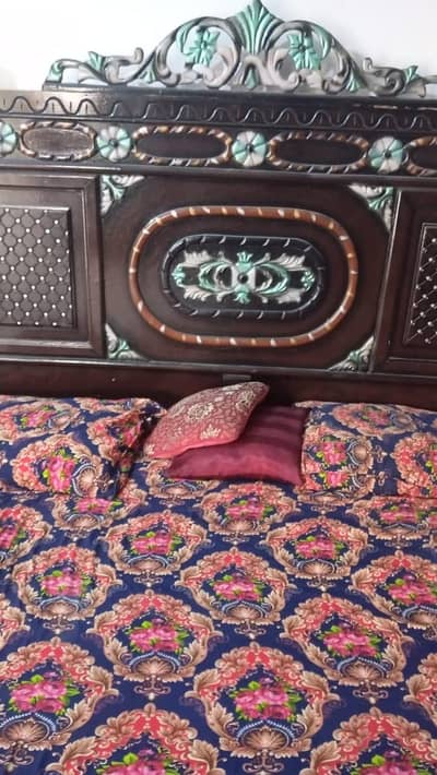 Double Bed With Mattress