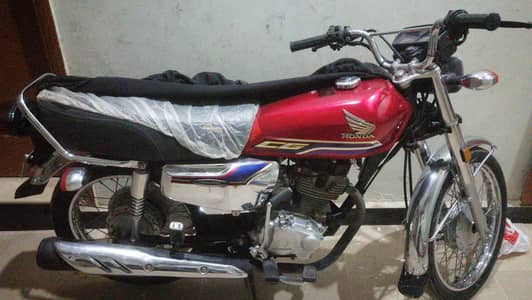 Honda CG 125 Special selver edition 2023 December